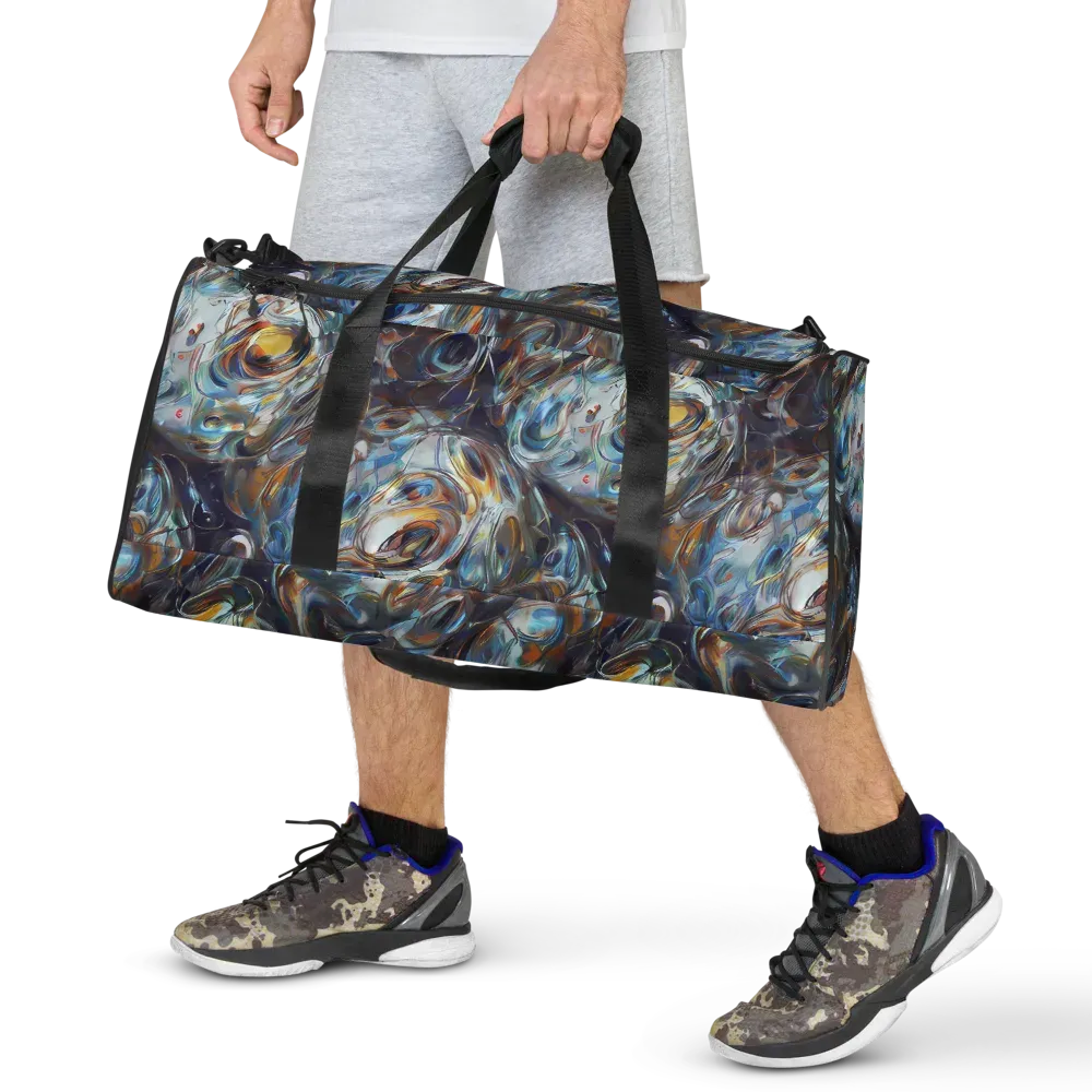 Mercury Bloom on Duffle Bag — Front