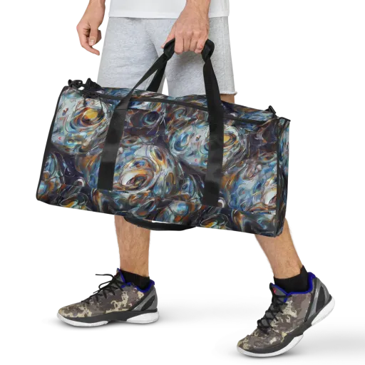 Mercury Bloom on a Duffle Bag