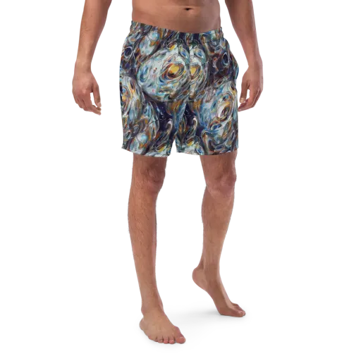 Mercury Bloom on a Swim Trunks