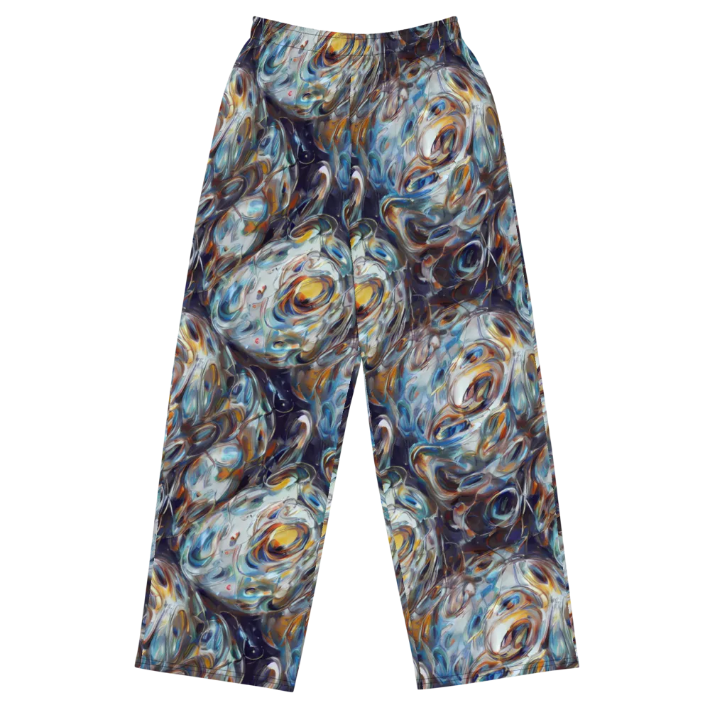 Mercury Bloom on Wide-Leg Pants — Front
