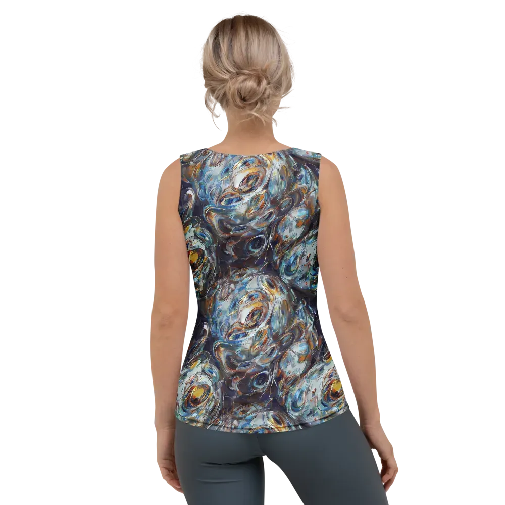 Mercury Bloom on Women's Tank Top — Back