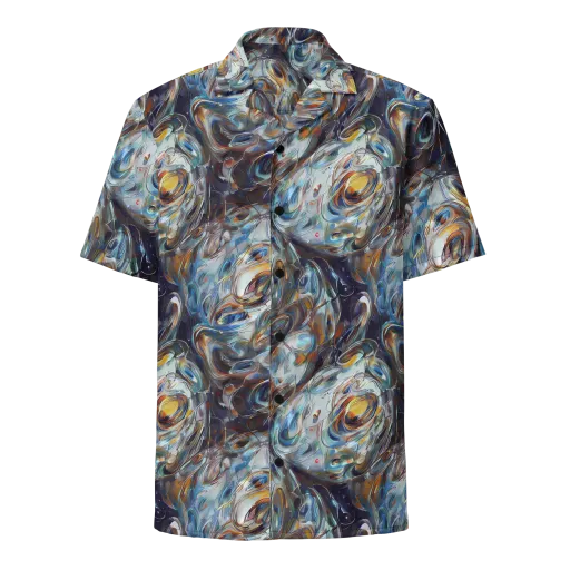 Mercury Bloom on a Button Shirt