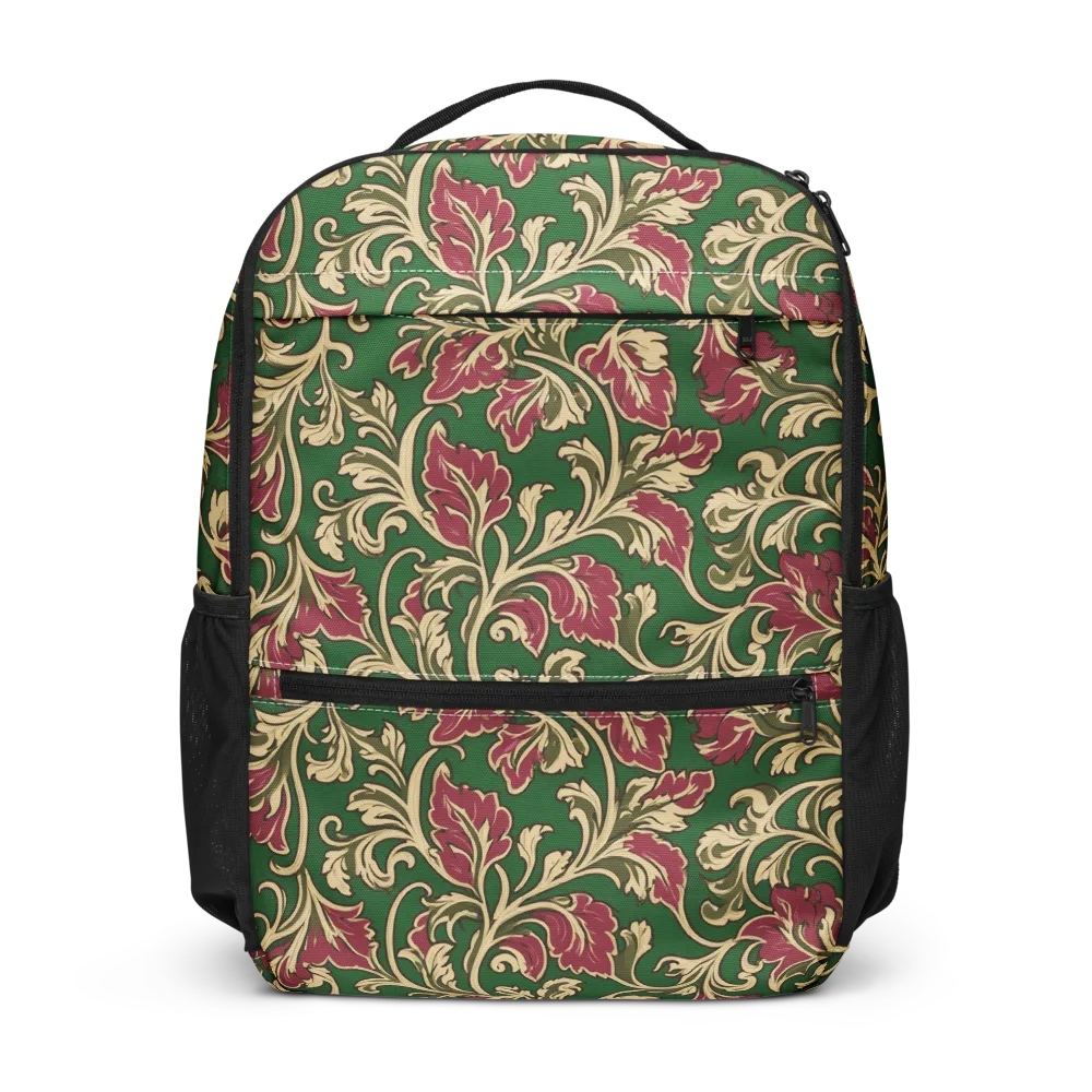 Emerald Rococo on Utility Backpack — Front