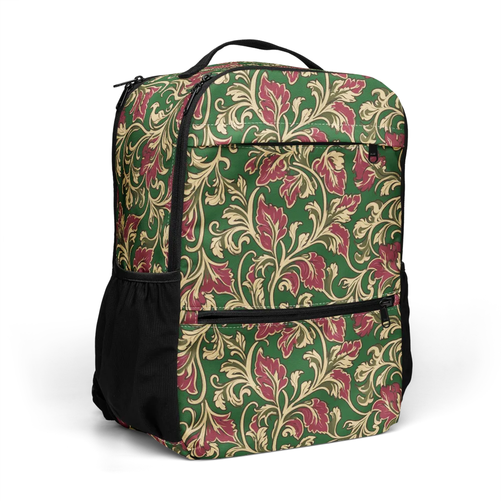 Emerald Rococo on Utility Backpack — Right Front