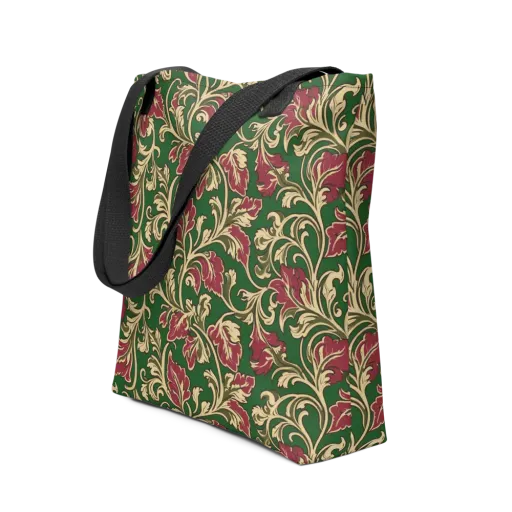 Emerald Rococo on a Tote Bag