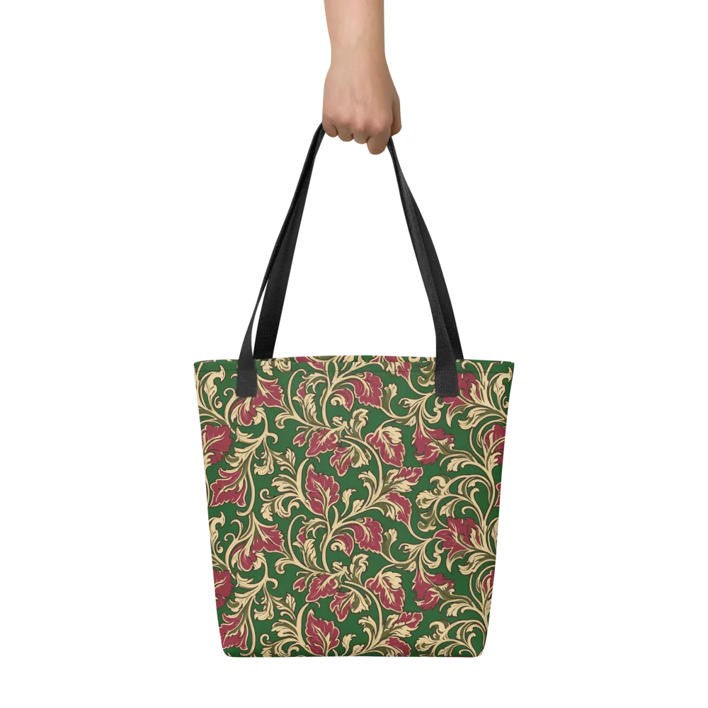 Emerald Rococo on Tote Bag — Front