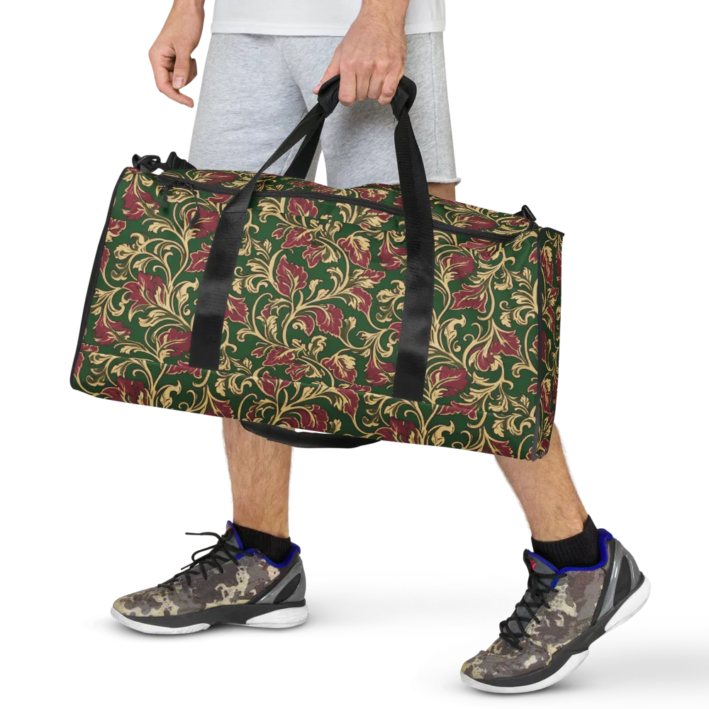 Emerald Rococo on Duffle Bag — Front