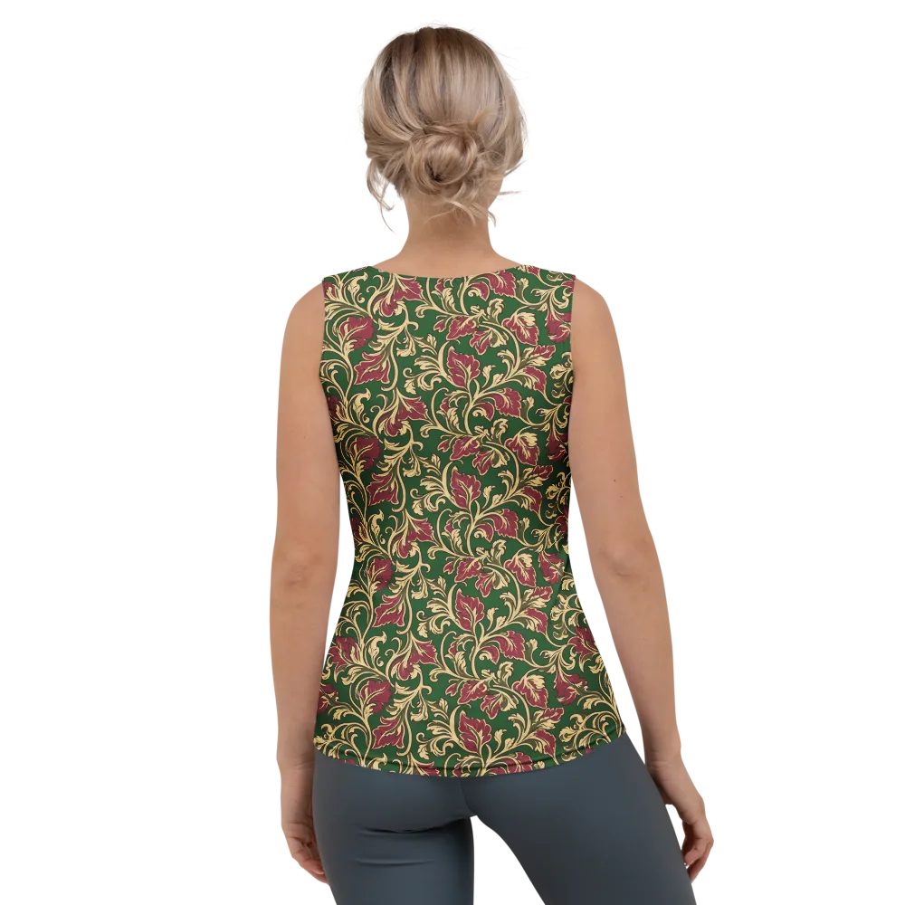 Emerald Rococo on Women's Tank Top — Back