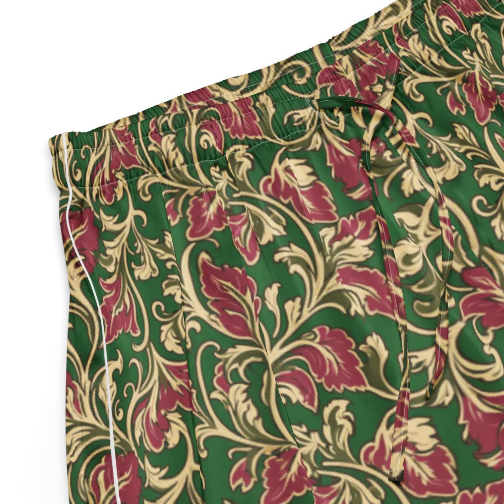 Emerald Rococo on Women's Pajama Shorts — Product details