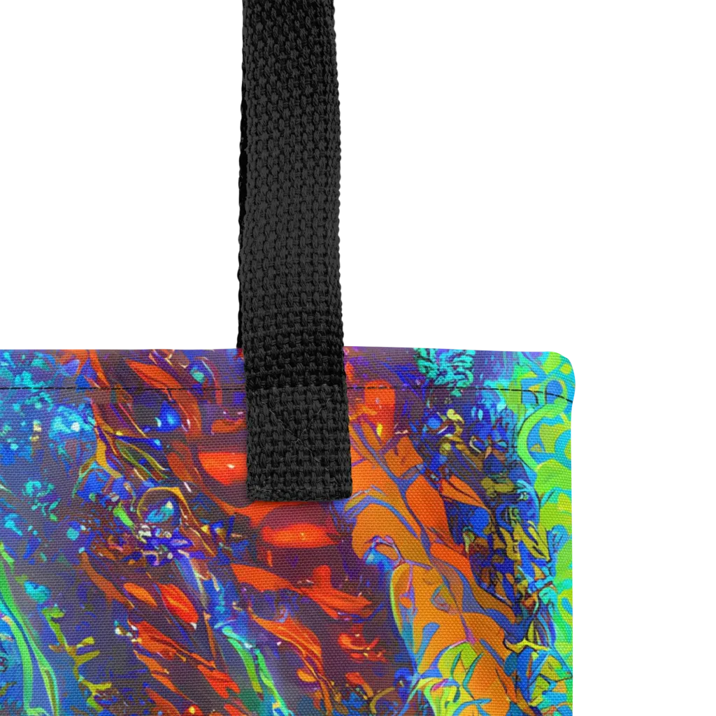 Flame Galaxy on Tote Bag — Product details