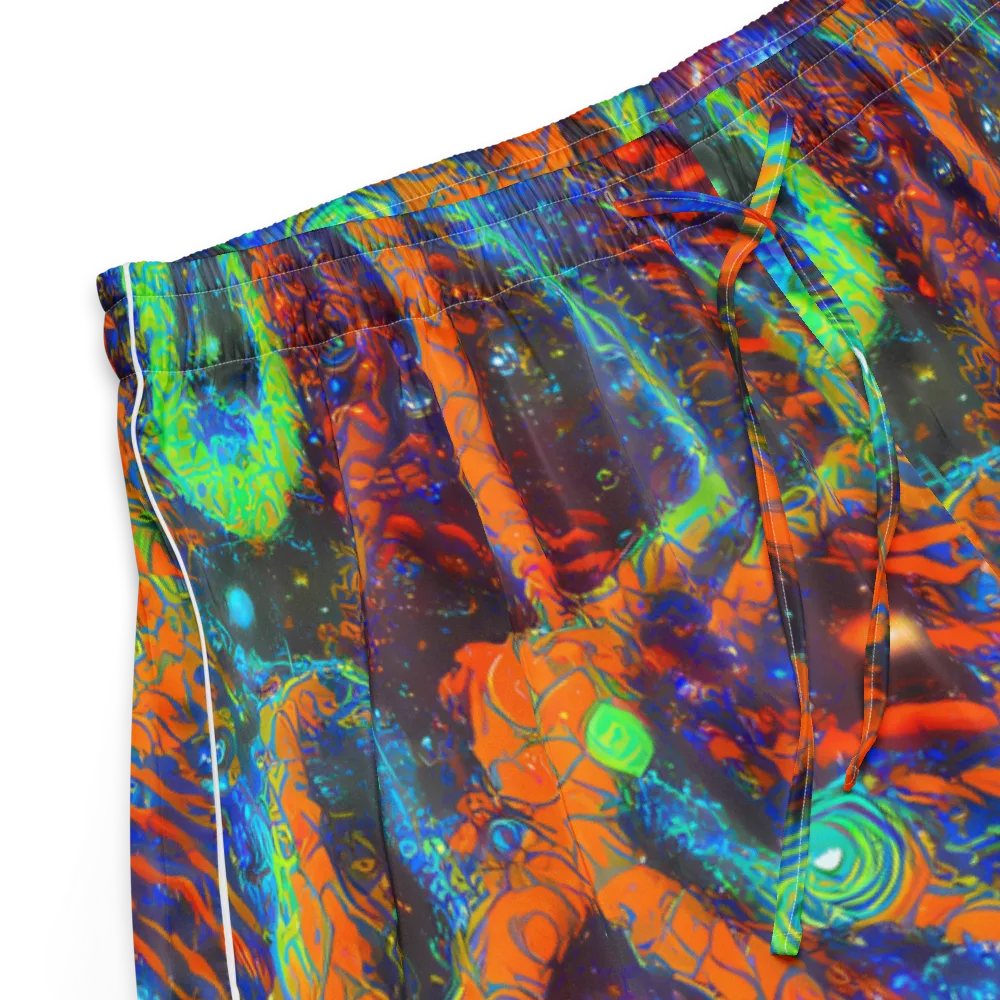 Flame Galaxy on Women's Pajama Shorts — Product details