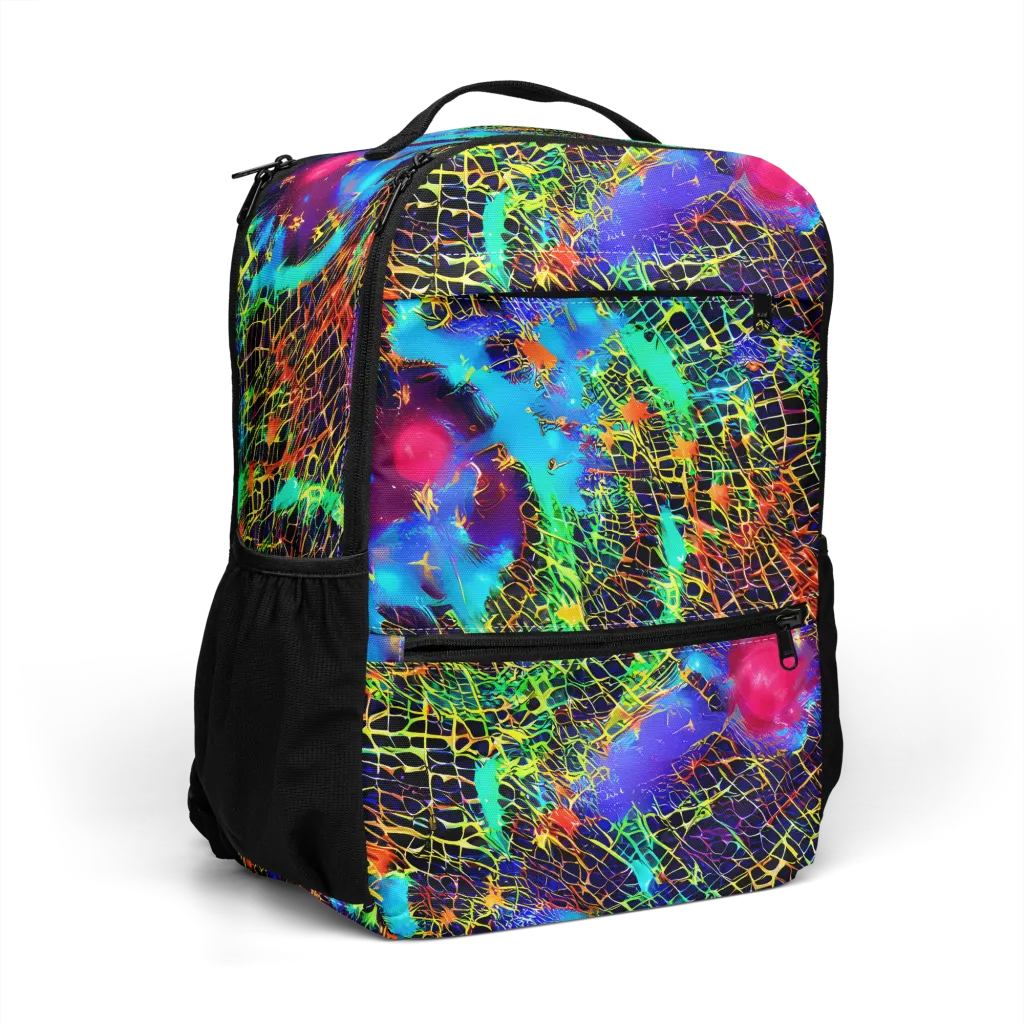 Hypercolor Collision on Utility Backpack — Right Front
