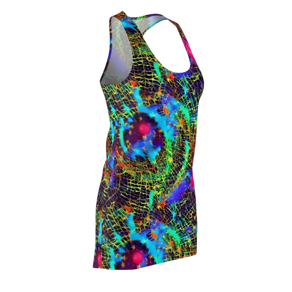 Hypercolor Collision on Racerback Dress — Front Side