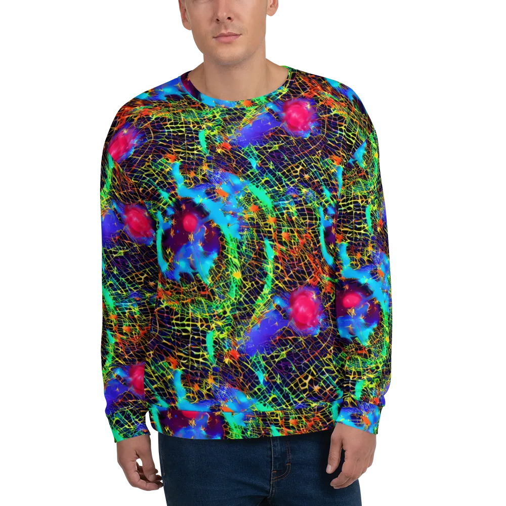 Hypercolor Collision on Sweatshirt — Front