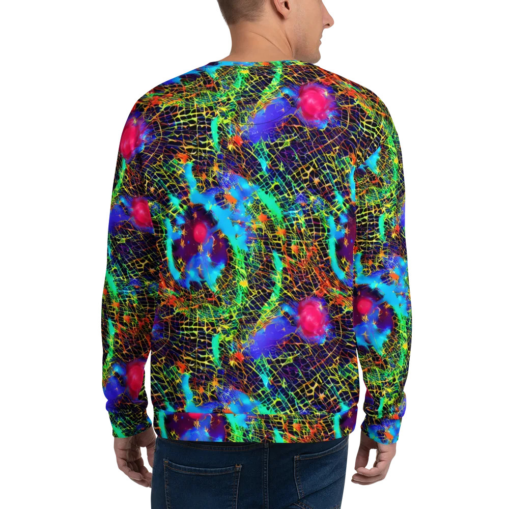 Hypercolor Collision on Sweatshirt — Back