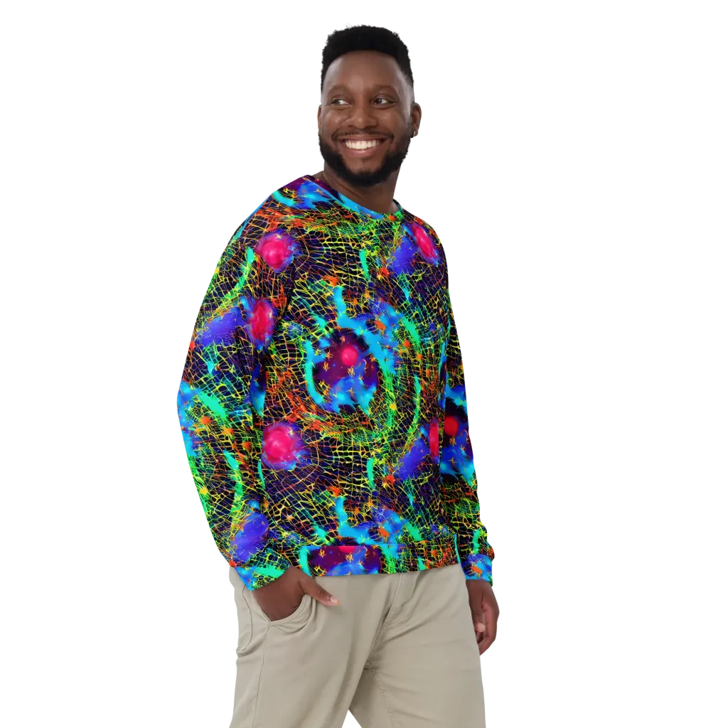 Hypercolor Collision on Sweatshirt — Front
