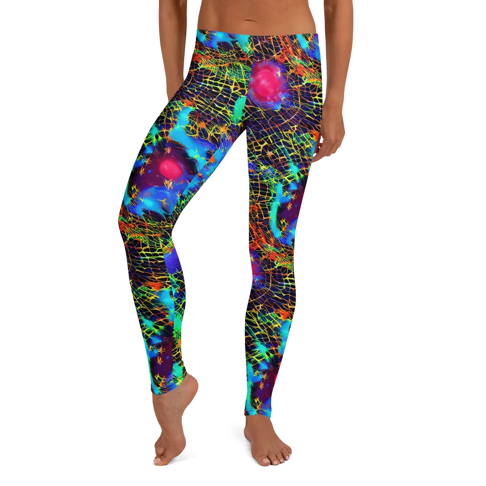 Hypercolor Collision on Leggings — Front