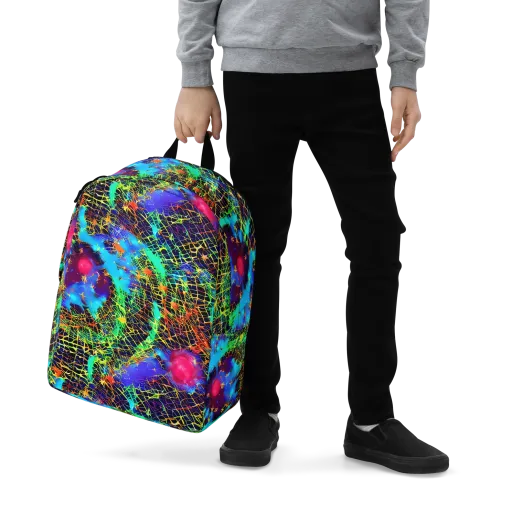 Hypercolor Collision on a Minimalist Backpack