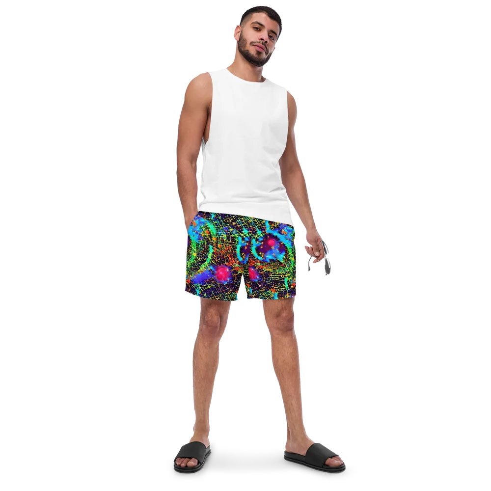 Hypercolor Collision on Swim Trunks — Front