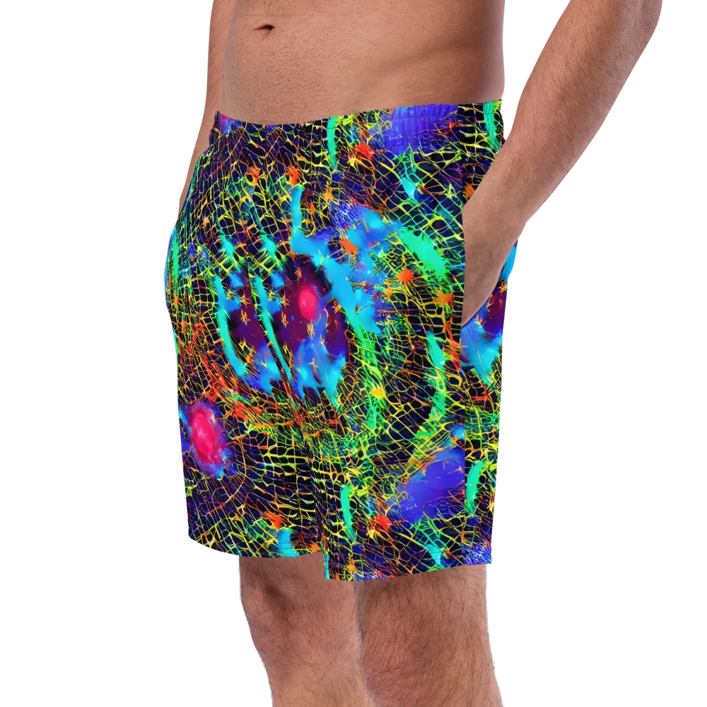 Hypercolor Collision on Swim Trunks — Left Front