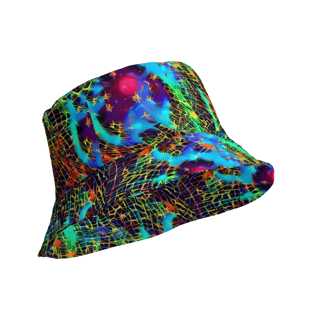 Hypercolor Collision on Reversible Bucket Hat — Product details Outside