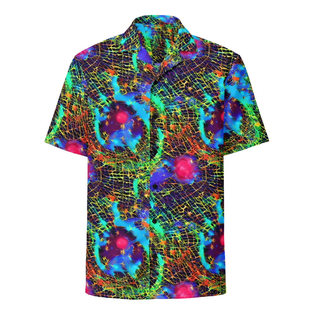 Hypercolor Collision on Button Shirt — Front