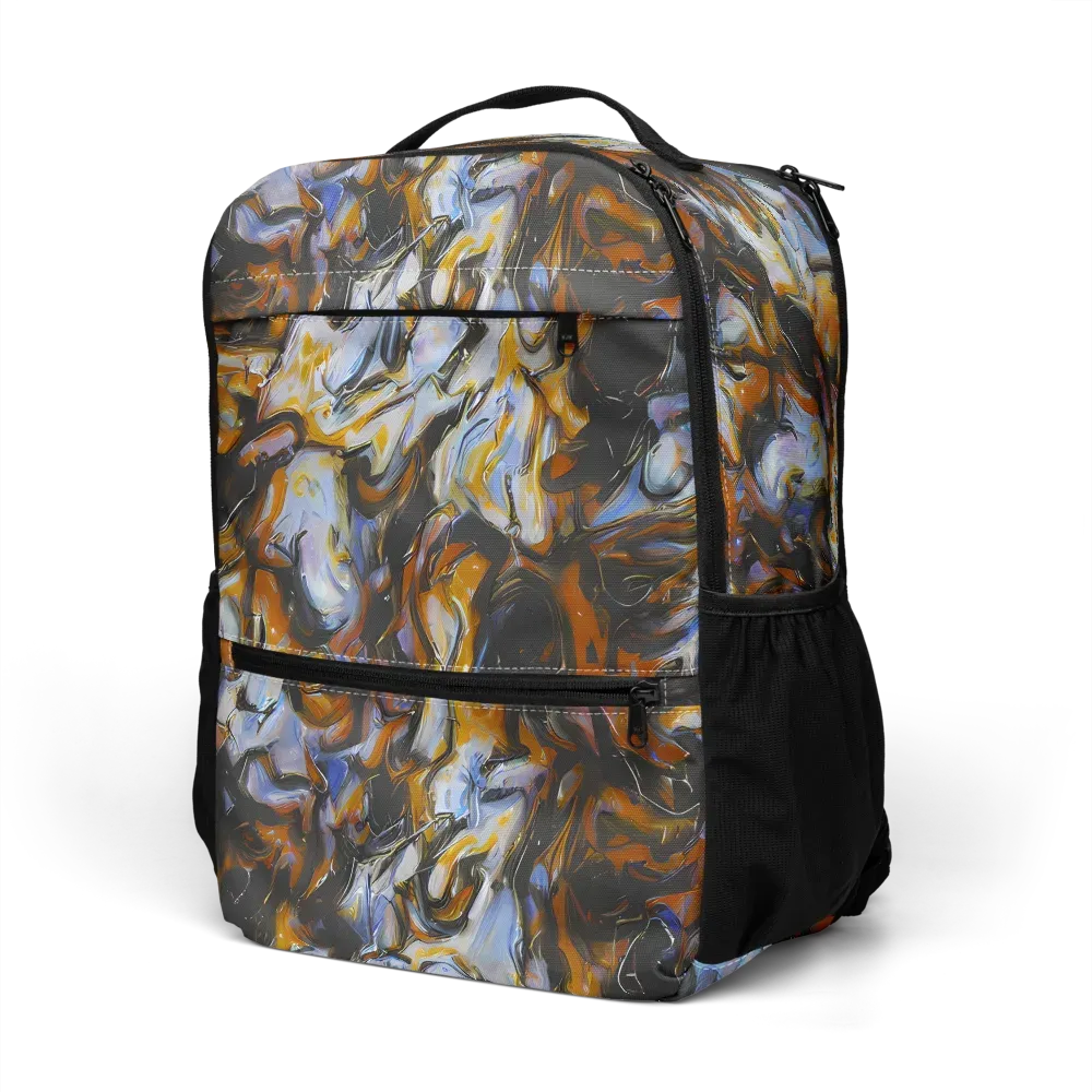 Ember Eclipse on Utility Backpack — Left Front