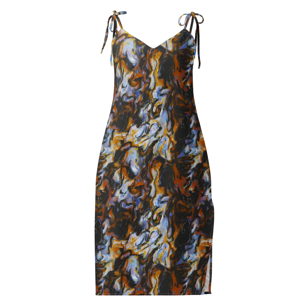 Ember Eclipse on Slip Dress — Front