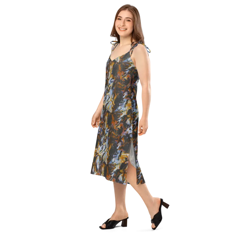 Ember Eclipse on Slip Dress — Left Front
