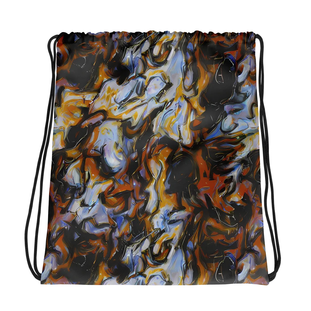 Ember Eclipse on Drawstring Bag — Photo