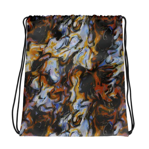 Ember Eclipse on a Drawstring Bag