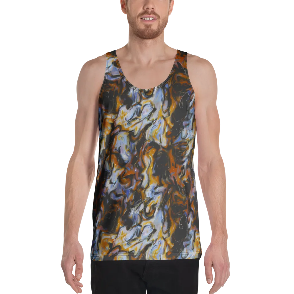Ember Eclipse on Men's Tank Top — Front