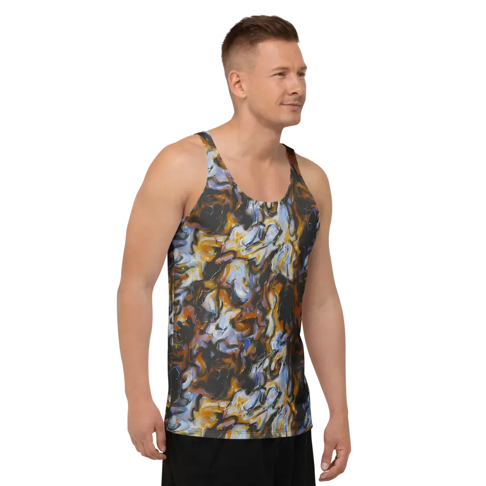 Ember Eclipse on Men's Tank Top — Right Front