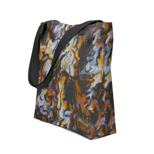 Ember Eclipse on a Tote Bag