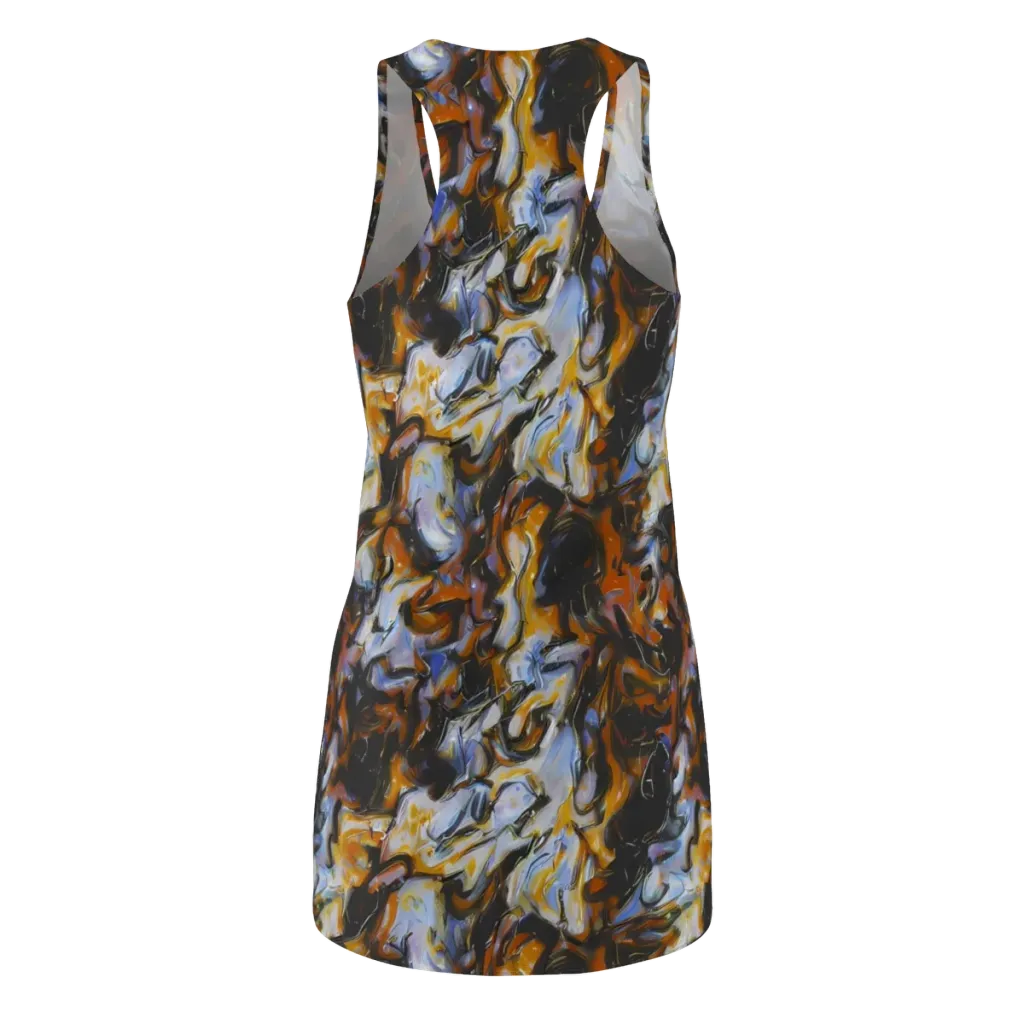 Ember Eclipse on Racerback Dress — Back