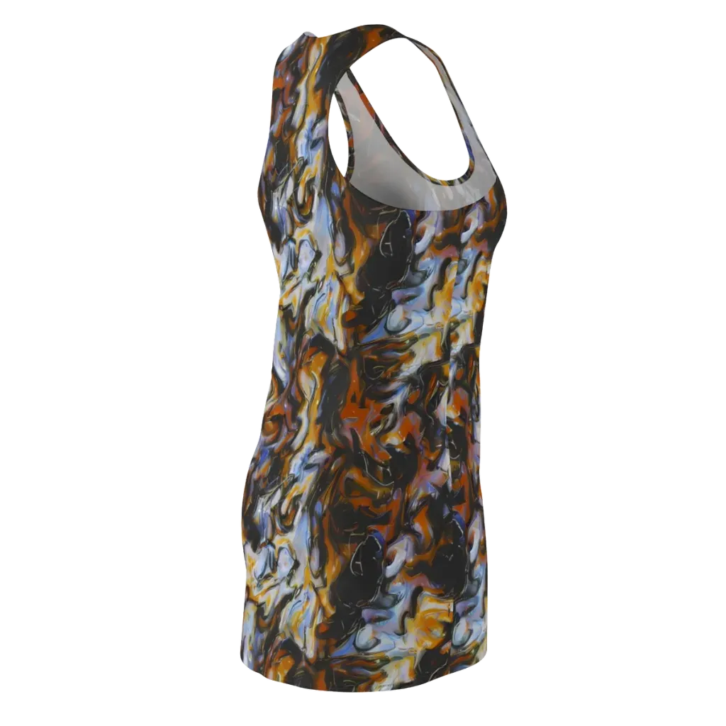 Ember Eclipse on Racerback Dress — Back Side