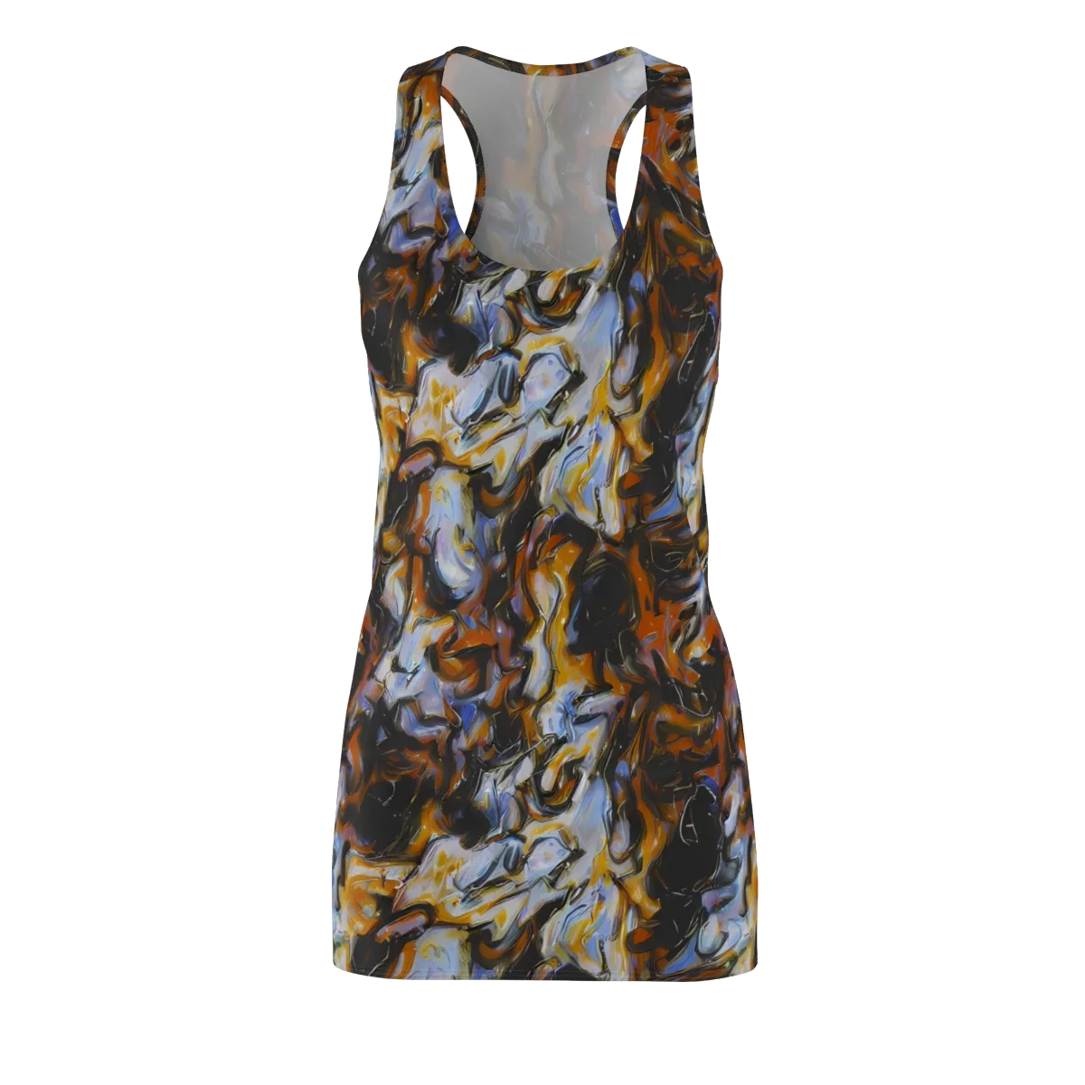 Ember Eclipse on Racerback Dress — Front