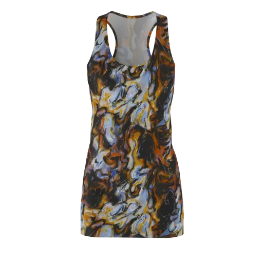 Ember Eclipse on a Racerback Dress