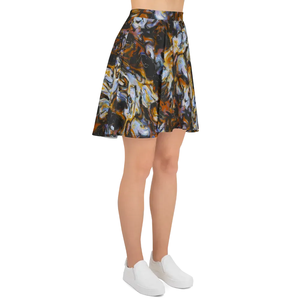 Ember Eclipse on Skater Skirt — Right