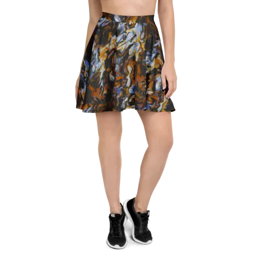 Ember Eclipse on a Skater Skirt
