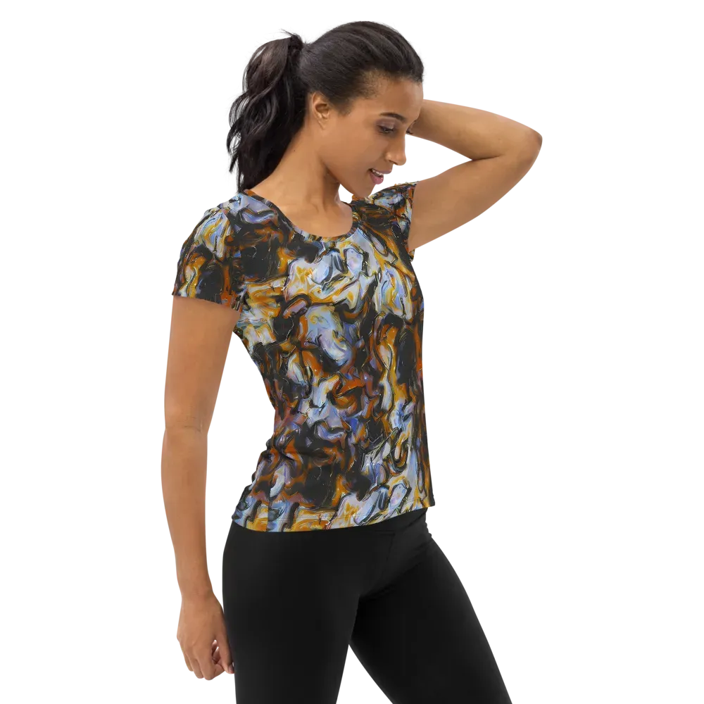 Ember Eclipse on Women's Athletic T-Shirt — Right