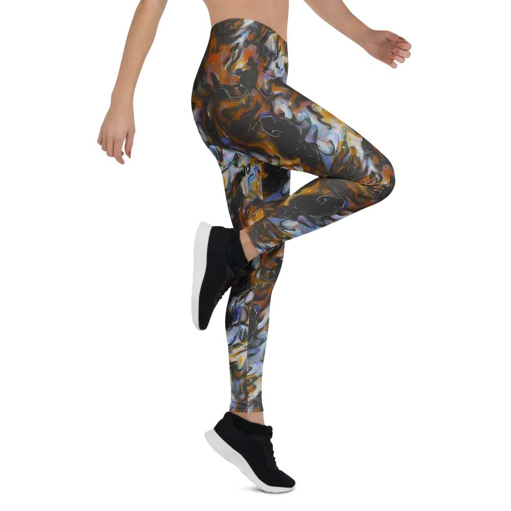 Ember Eclipse on Leggings — Right