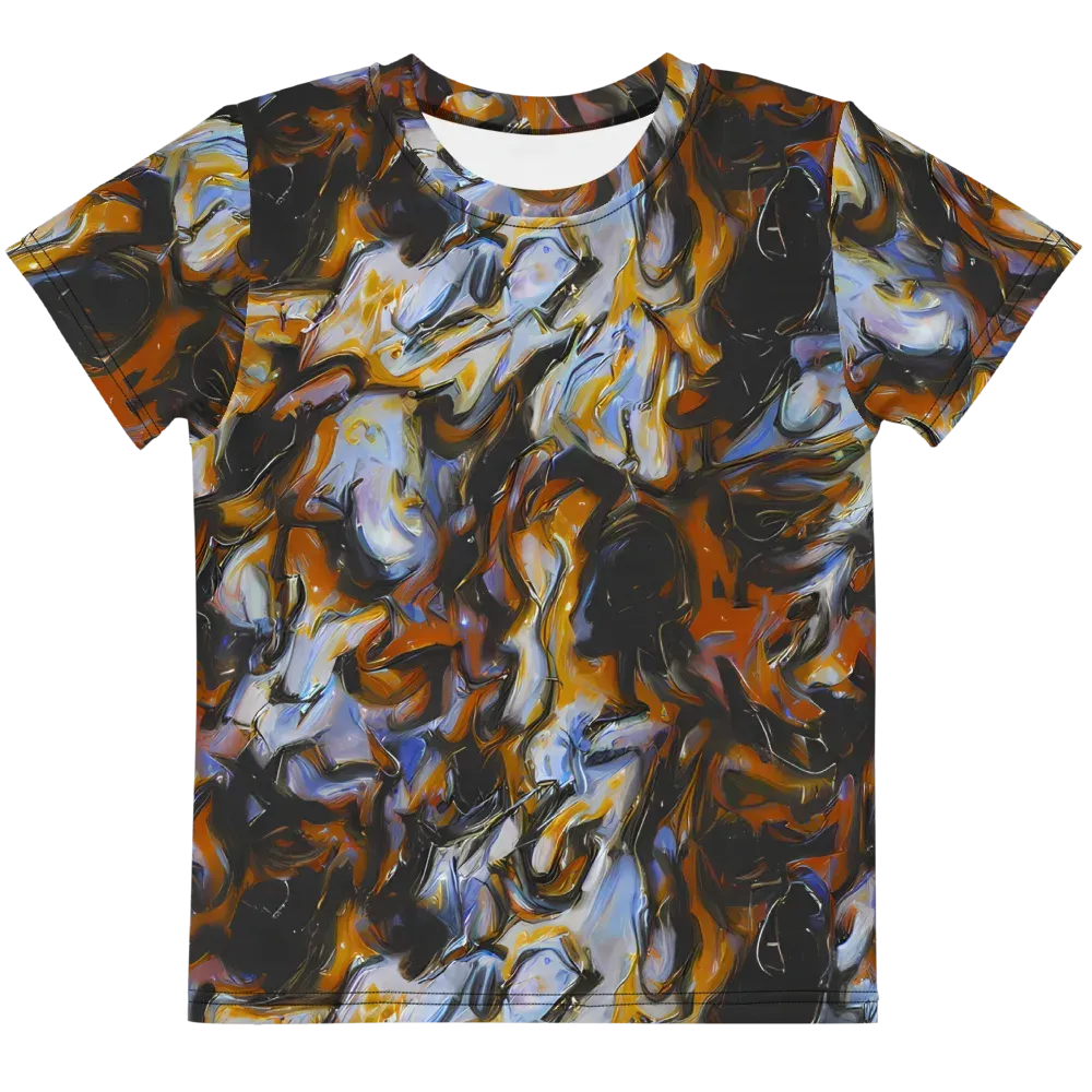 Ember Eclipse on Kids Crew Neck T-Shirt — Front