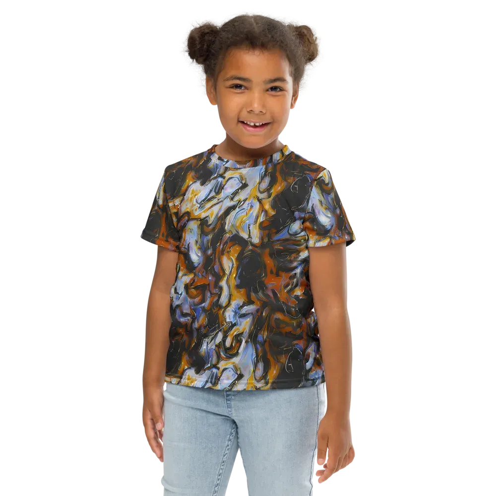 Ember Eclipse on Kids Crew Neck T-Shirt — Front