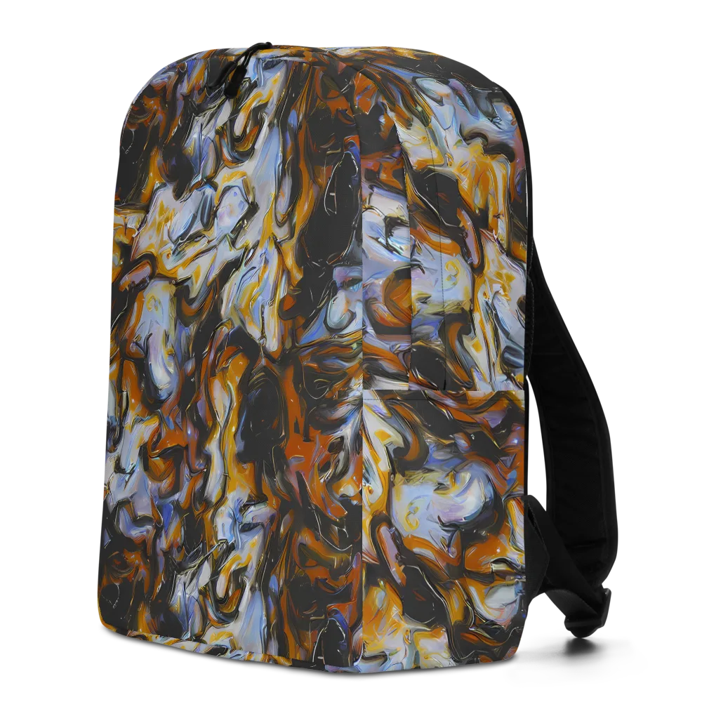 Ember Eclipse on Minimalist Backpack — Left