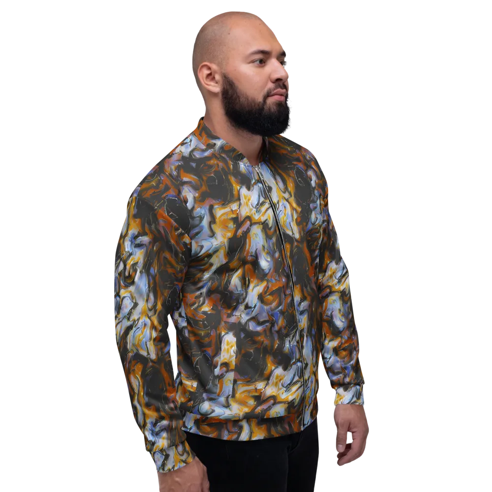 Ember Eclipse on Bomber Jacket — Right