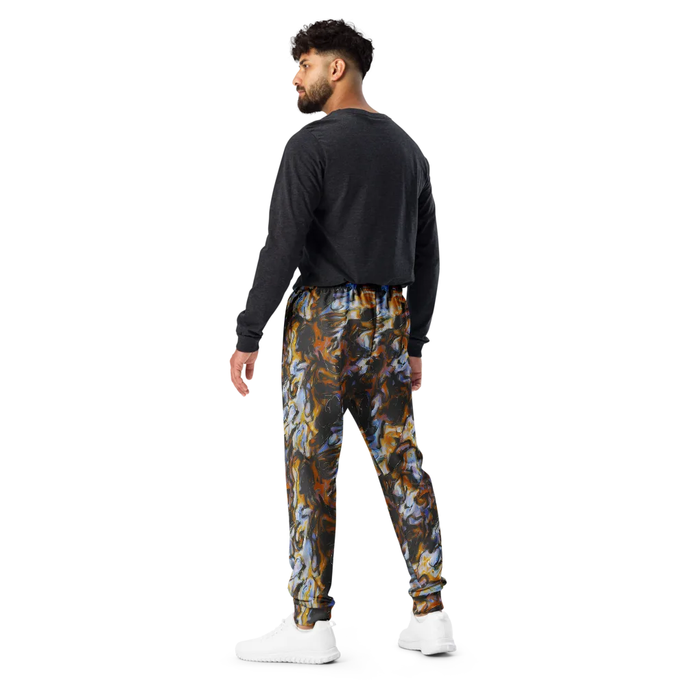 Ember Eclipse on Men's Joggers — Back