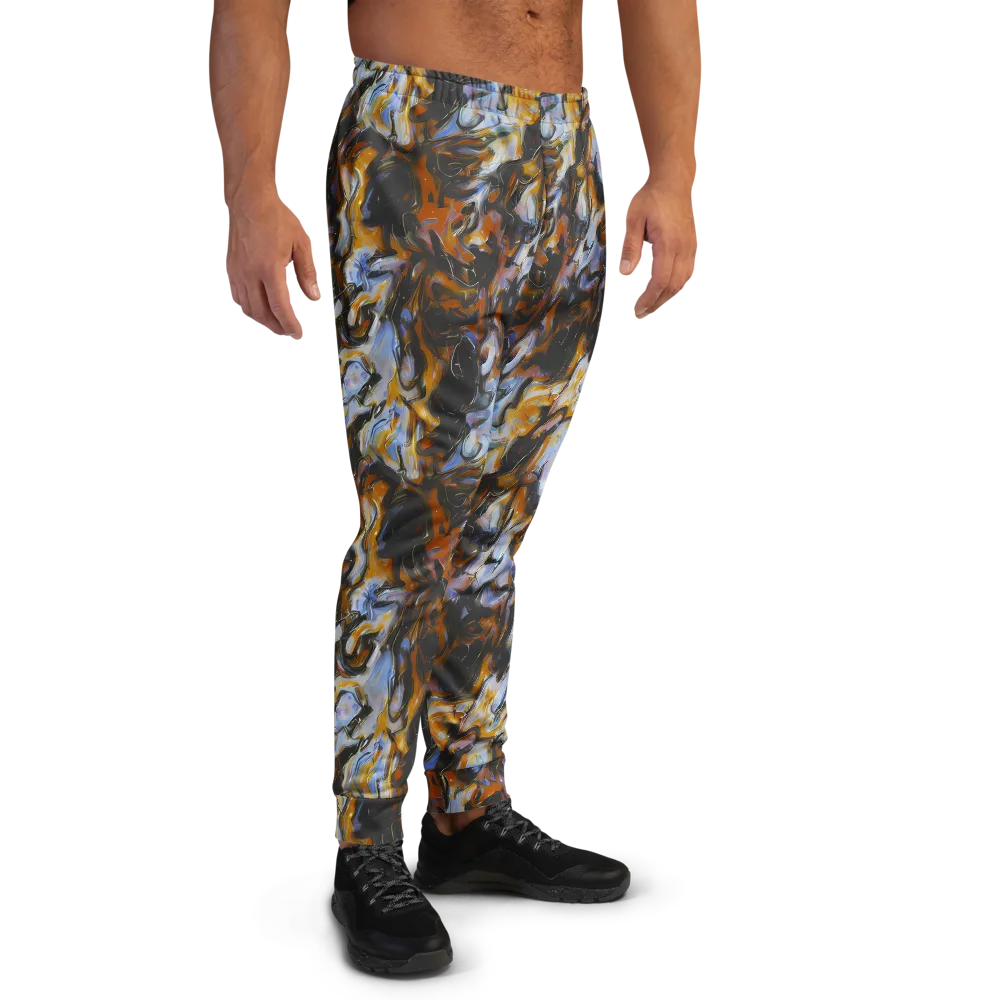 Ember Eclipse on Men's Joggers — Right
