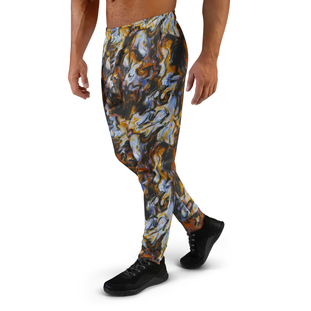 Ember Eclipse on Men's Joggers — Left