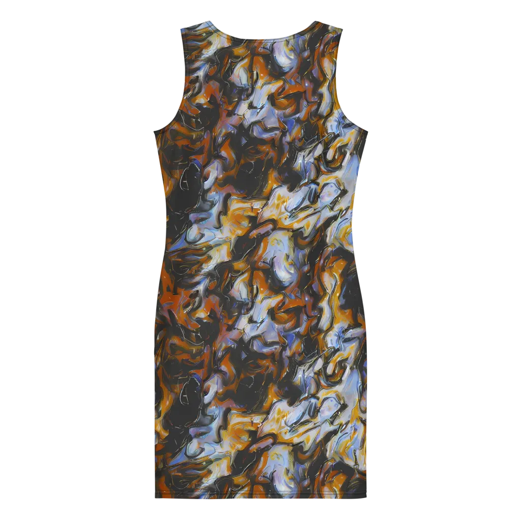 Ember Eclipse on Bodycon Dress — Back